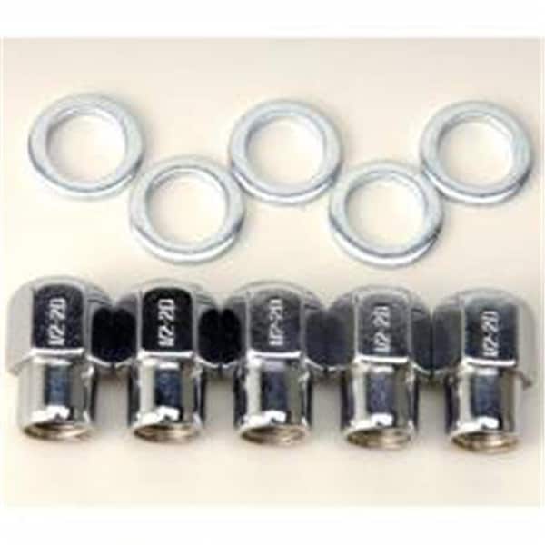 Weld Racing Weld Racing WEL601-1464 0.43 in. Right Hand Closed End with Washers Lug Nuts- Pack of 5 WEL601-1464 - main